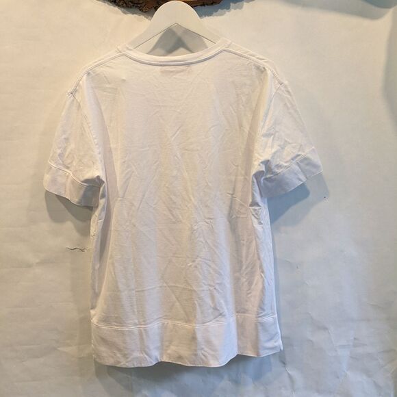 𝅺STELLA McCartney "we are the weather" white t-shirt size 12(48) in VGUC - Picture 6 of 6